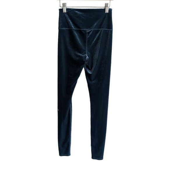 alo Posh High-Waist Velvet Leggings - Picture 3 of 6